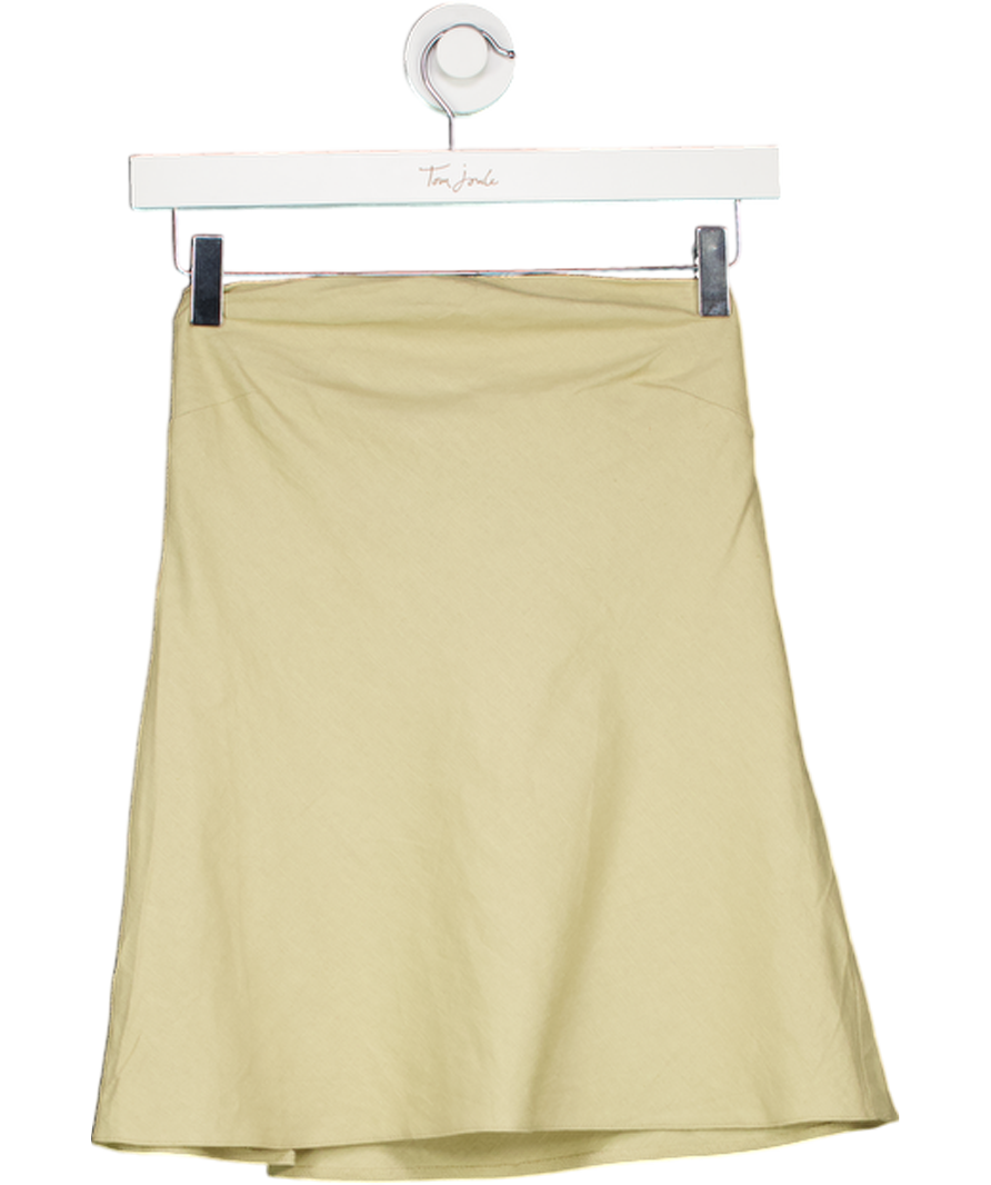 Topshop Beige Clean Longline Tunic Bandeau Top UK 6