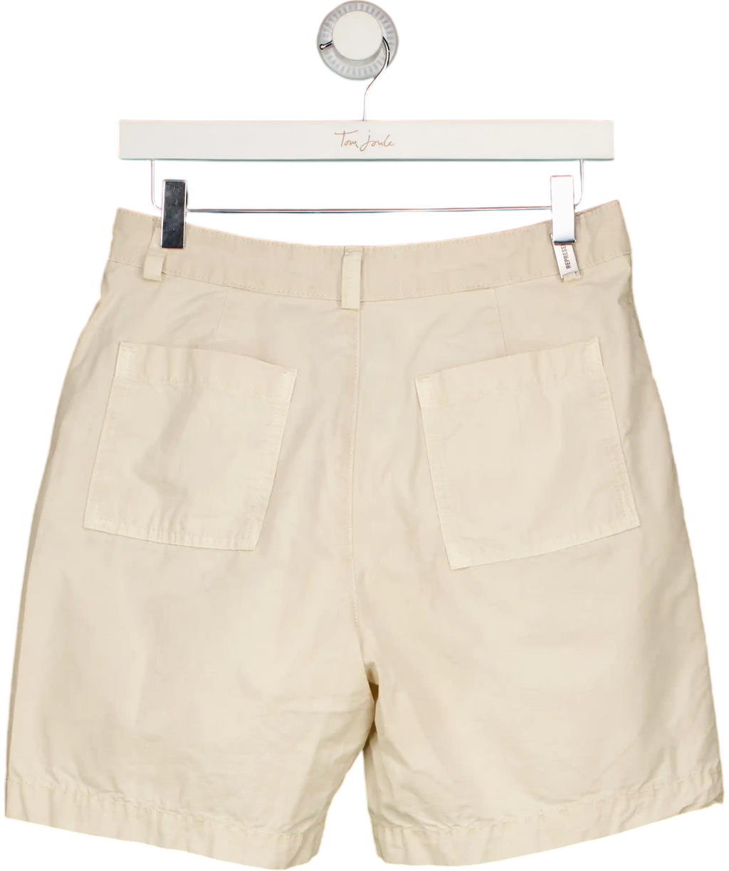 Represent Beige Front Pocket Cargo Short UK S