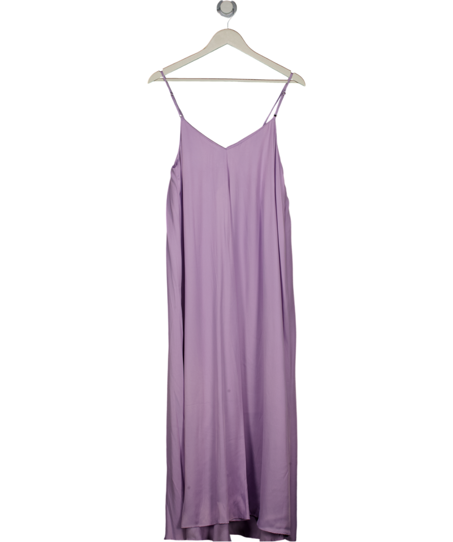 ZARA Lilac Purple Strappy Maxi Dress UK L