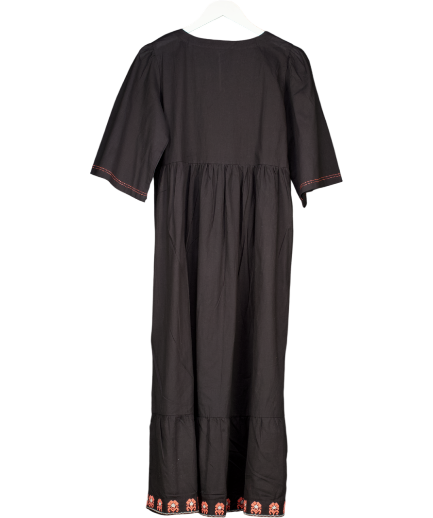 INDIA & MILLS Black Neon And Noir Henrietta Dress UK S