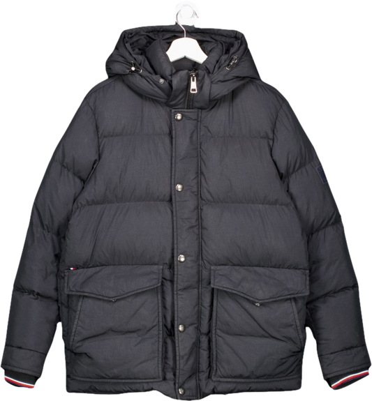 Tommy Hilfiger Black Padded Jacket UK M