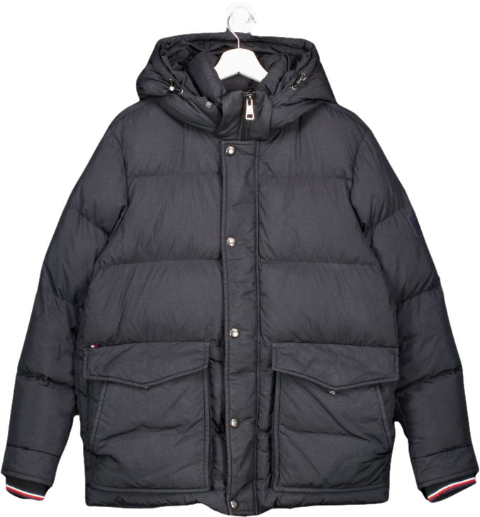 Tommy Hilfiger Black Padded Jacket UK M