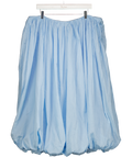 ASOS Baby Blue Bubble Hem Maxi Skirt UK 18