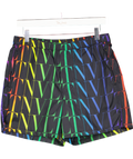 VALENTINO Black / Multicolour Vltn Times Printed Swimming Shorts Sz44 UK XS