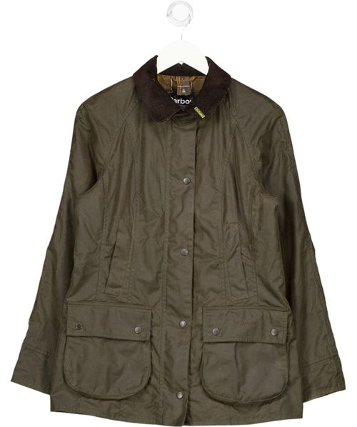 BARBOUR Brown Classic Waxed Jacket UK 10