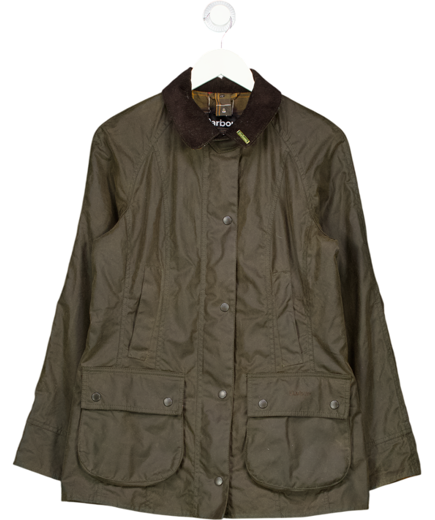 BARBOUR Brown Classic Waxed Jacket UK 10