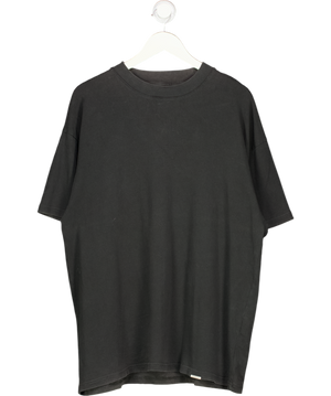 Represent Black Initial Boxy T-shirt UK L