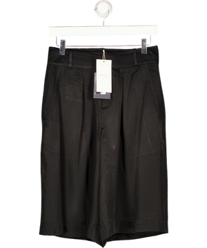 LIS BONNE ATELIER Black The Flowy Bermuda Shorts UK S