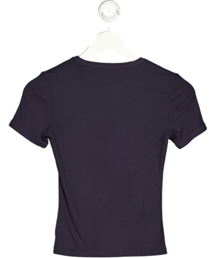 TALA Black Crew Neck Short Sleeve T-shirt UK XS