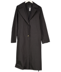 Sand Copenhagen Black Belted Trench Coat UK S