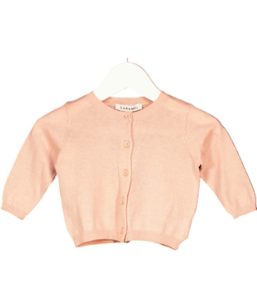 Caramel baby & child Dusty Pink Cardigan 0-3 Months