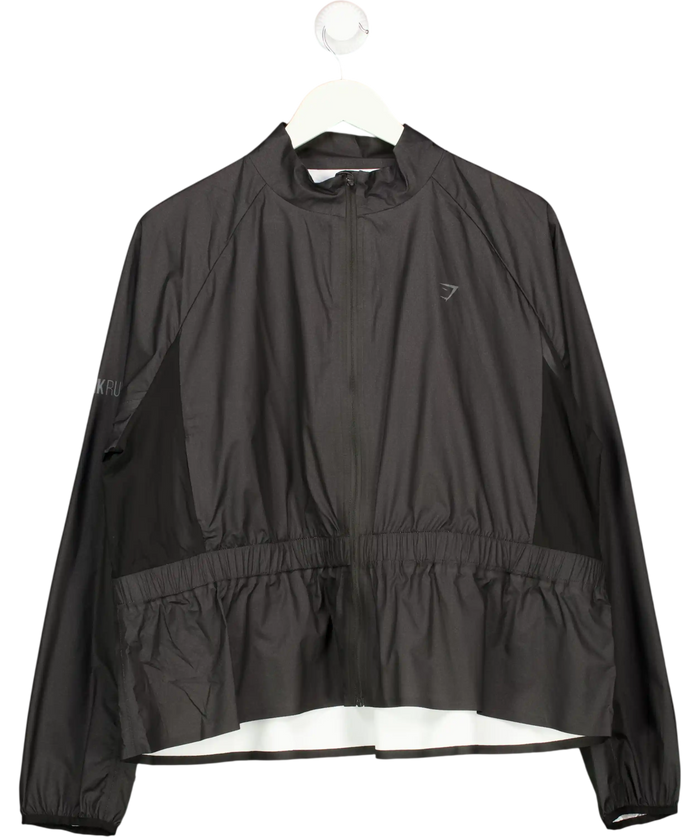 gymshark Black Track Jacket UK XXL