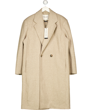 The Couture Club Beige Longline Overcoat UK L