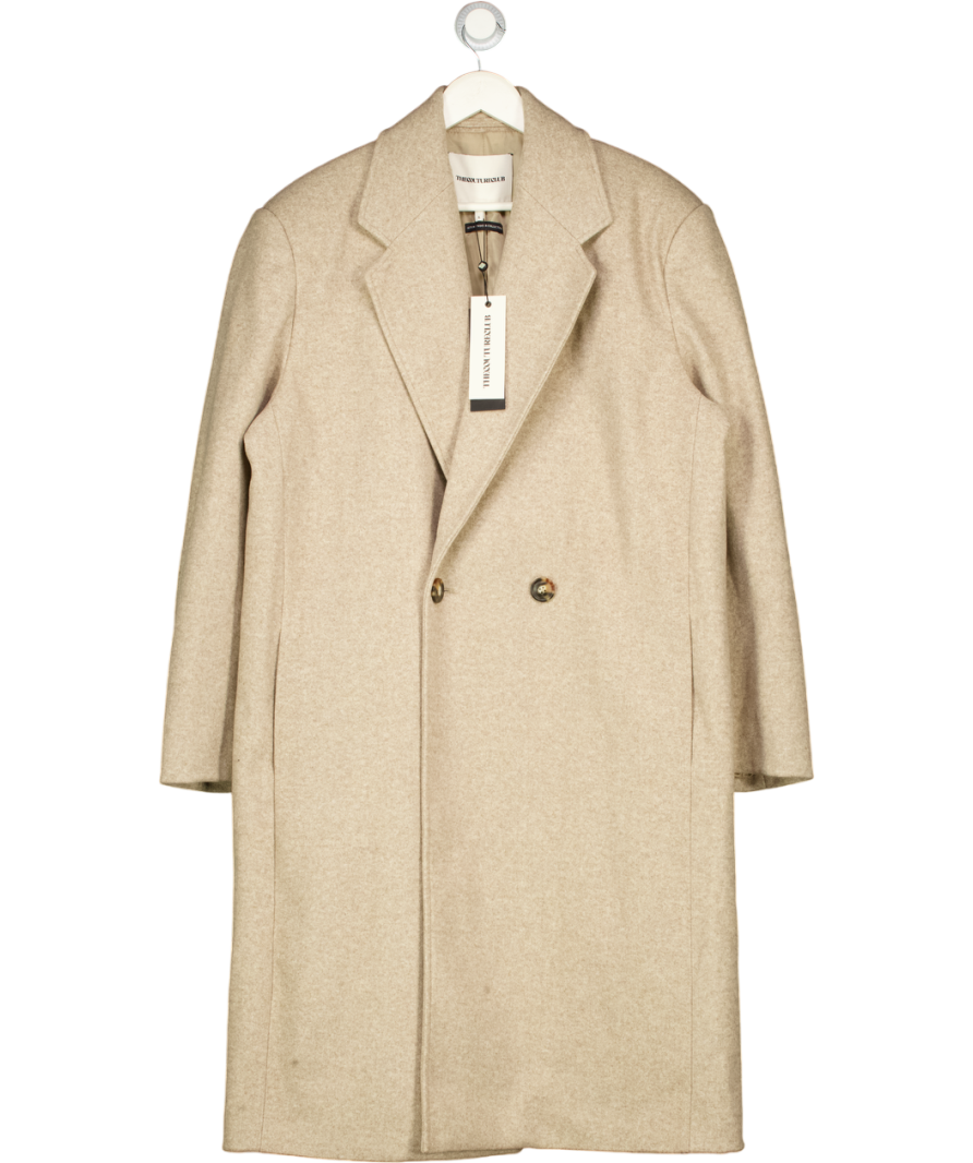 The Couture Club Beige Longline Overcoat UK L