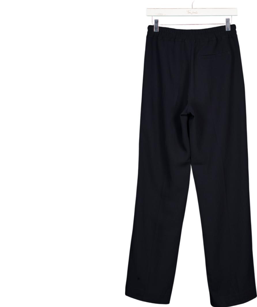 REISS Navy Blue Side Stripe Trousers UK 6