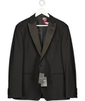 TED BAKER Black Meyer Tuxedo Slim Jacket UK 44" CHEST