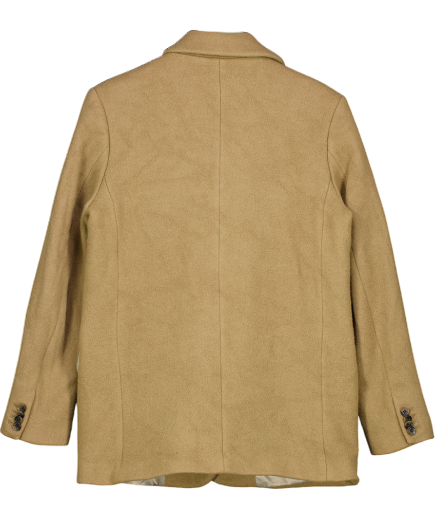 & Other Stories Taupe Brown Manteco Wool Blazer UK 8