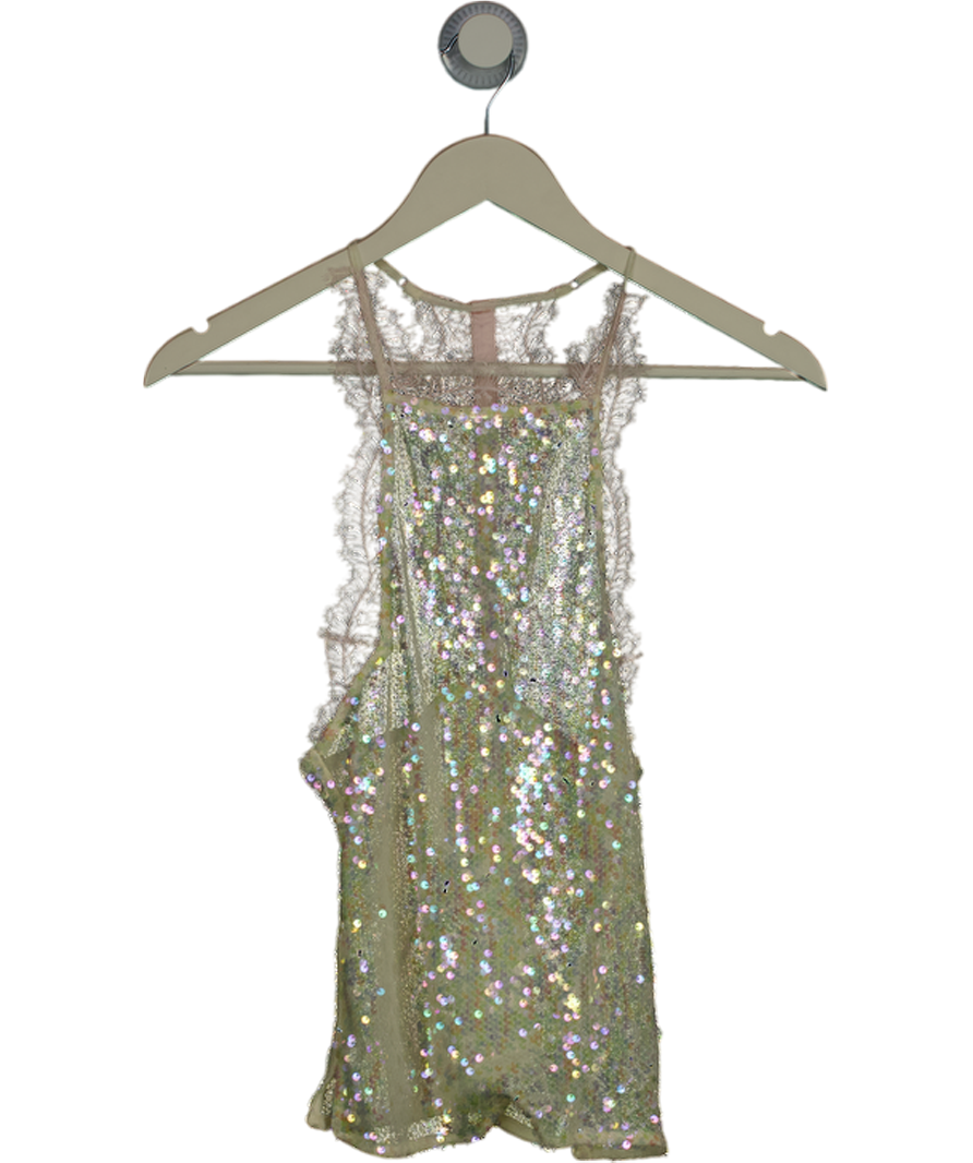 Free People Cream Take Me Away Cami UK S