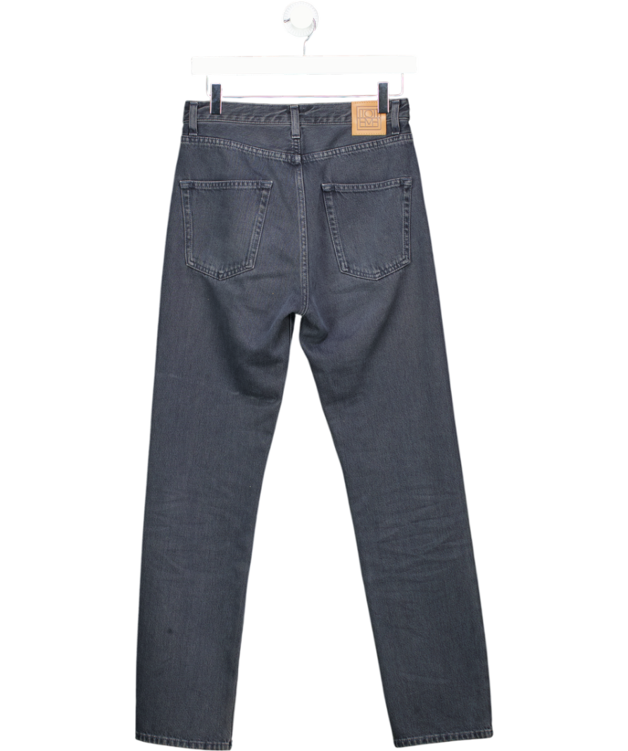 Totême Grey High Waist Slim Leg Jeans L32 W27