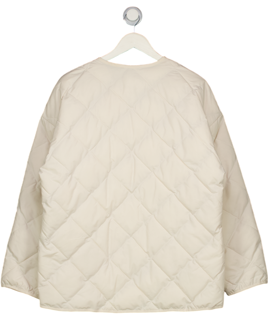 UNIQLO Cream Puffertech Jacket UK M