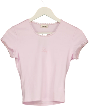leny Pink Cherie T Shirt UK S