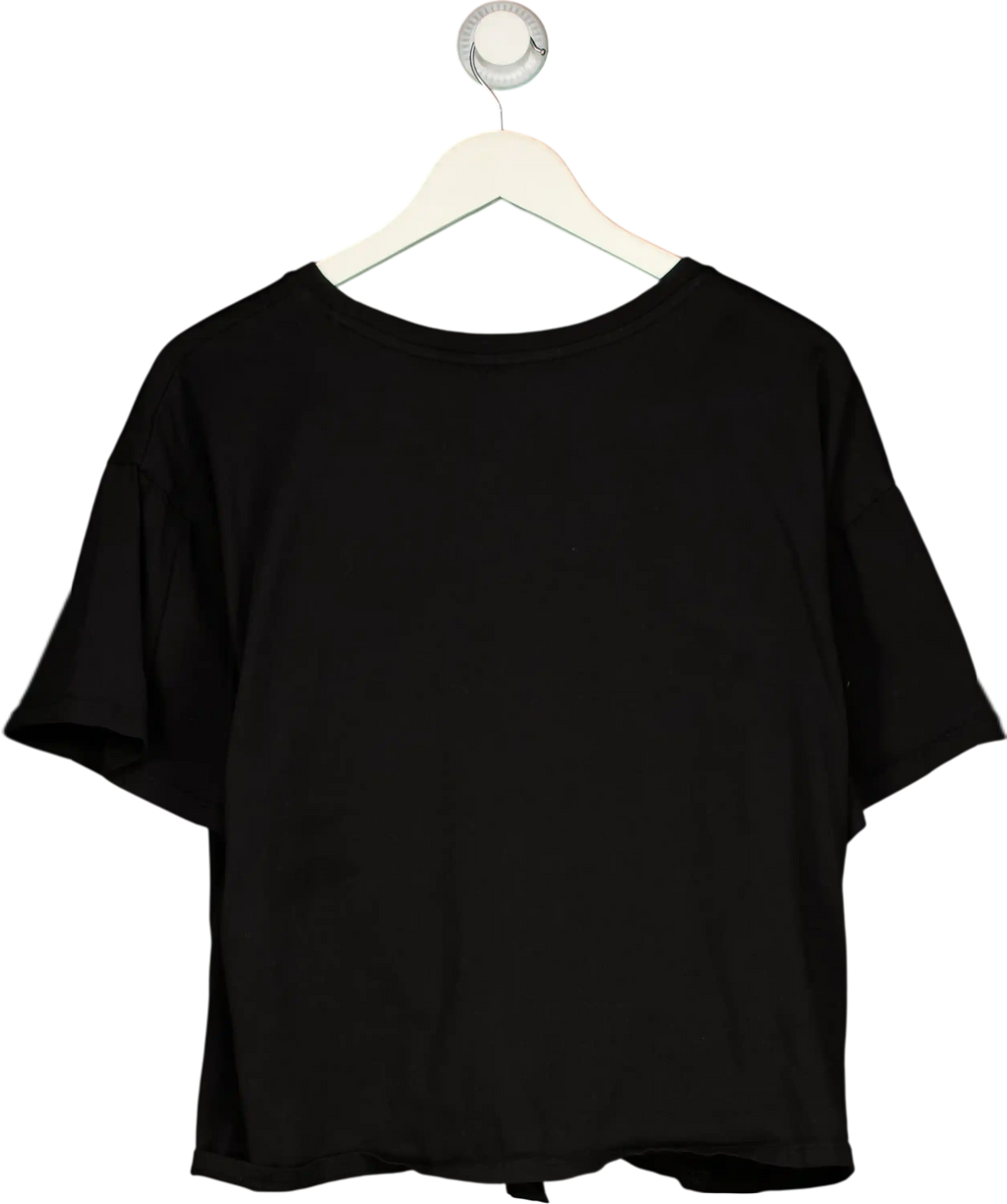New Look Black Knotted Top UK 22
