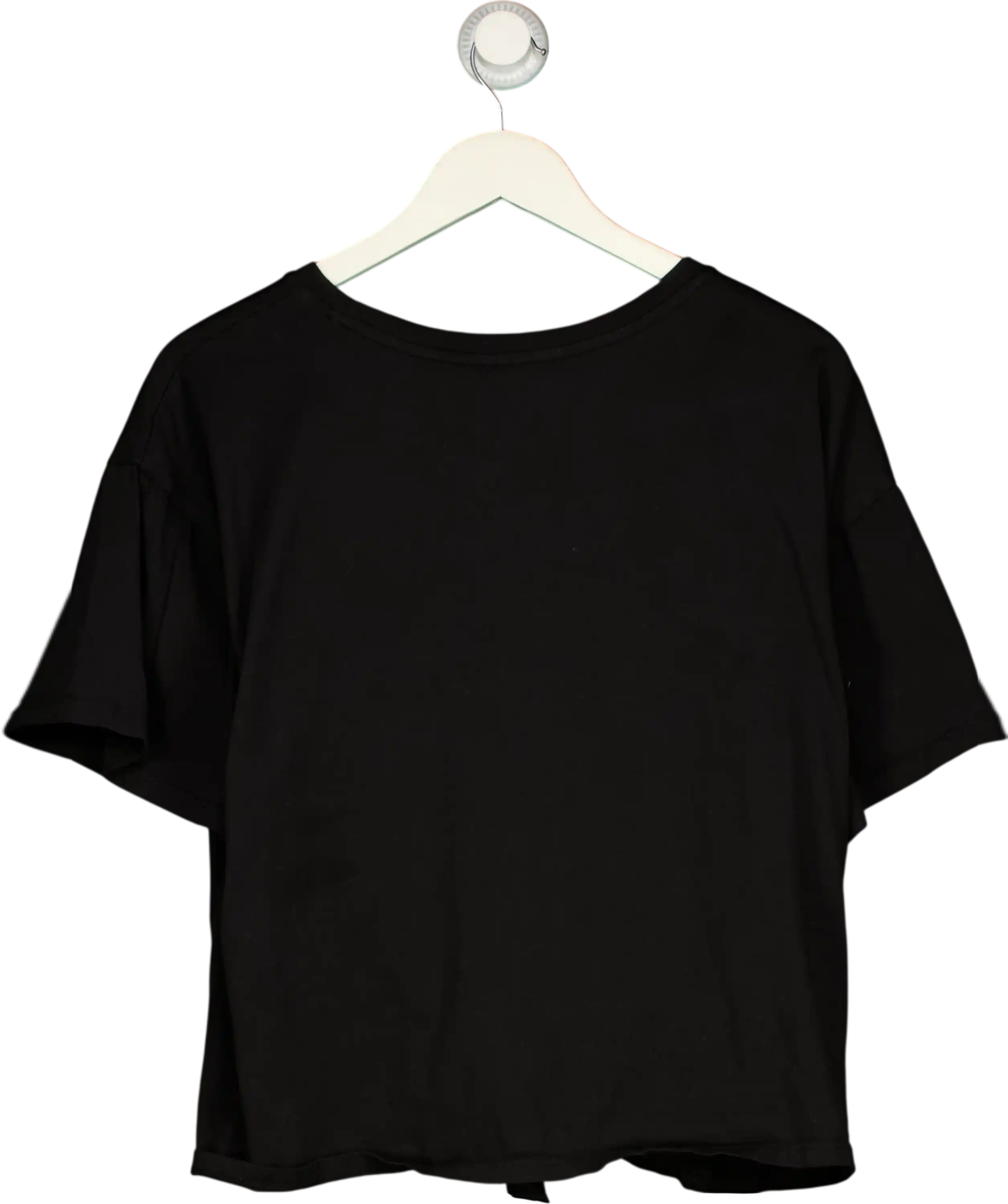 New Look Black Knotted Top UK 22