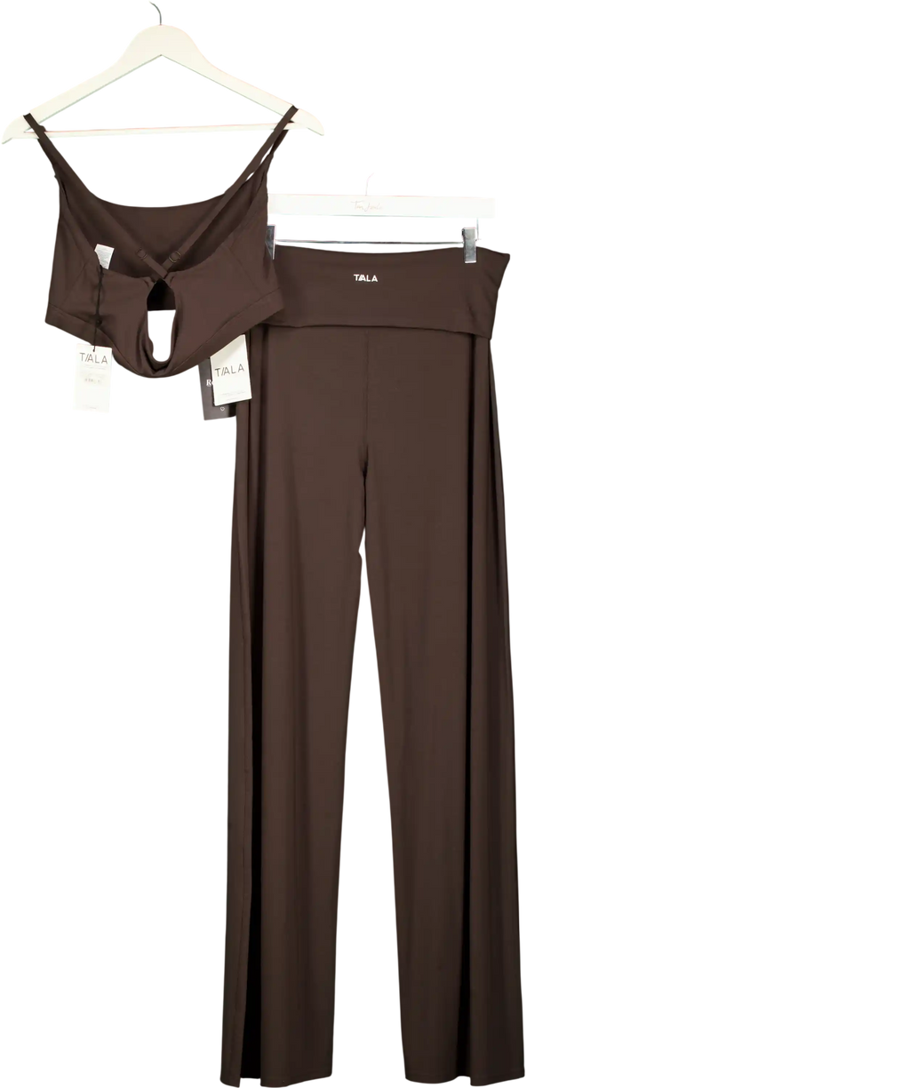 TALA Brown Dayflex Straight Leg Yoga Pant UK XL