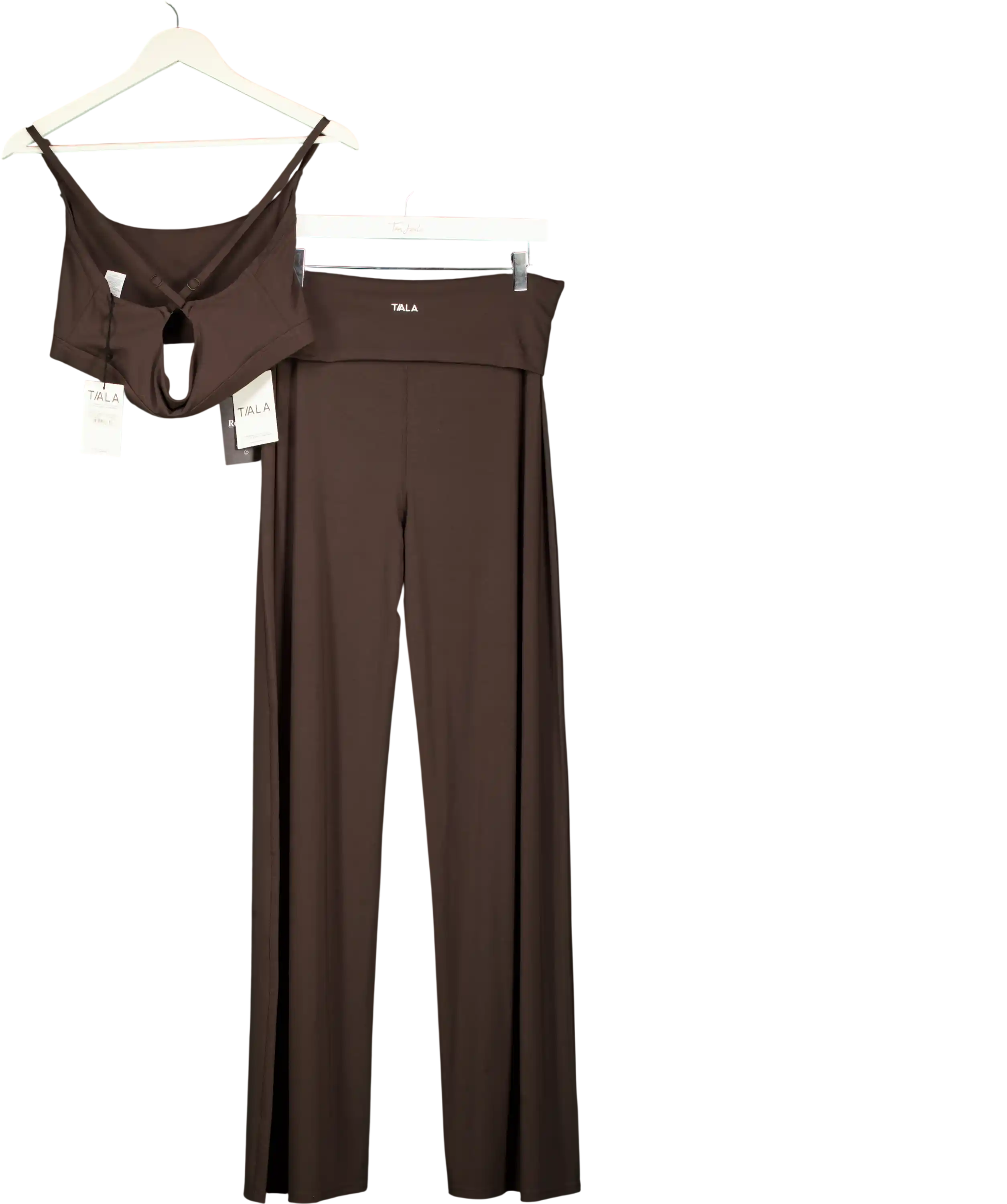 TALA Brown Dayflex Straight Leg Yoga Pant UK XL