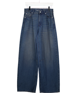 RIVER ISLAND STUDIO Blue Balloon Leg Jeans UK 8