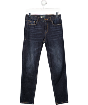 WYSE LONDON Dark Blue High Rise Skinny Jeans Sz1 UK 8