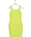 ALEXANDER WANG Citrus Yellow Bandage Bodycon Dress UK S
