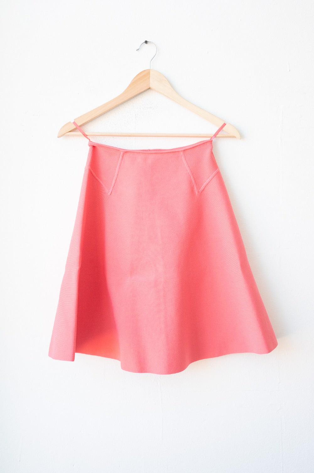 REISS Pink Fine Knit Stretch Mini Skirt UK 6