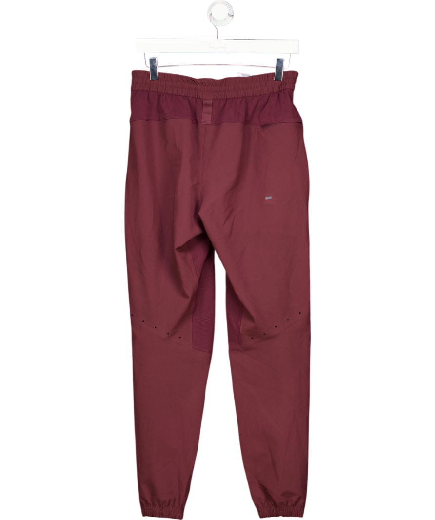 Lululemon Red Tapered Dri-fit Joggers UK S