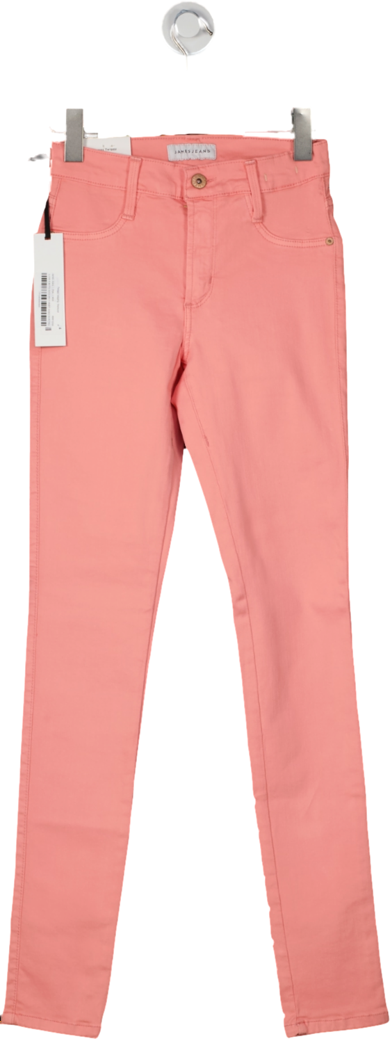 James Jeans Pink Legging Jeans  W24