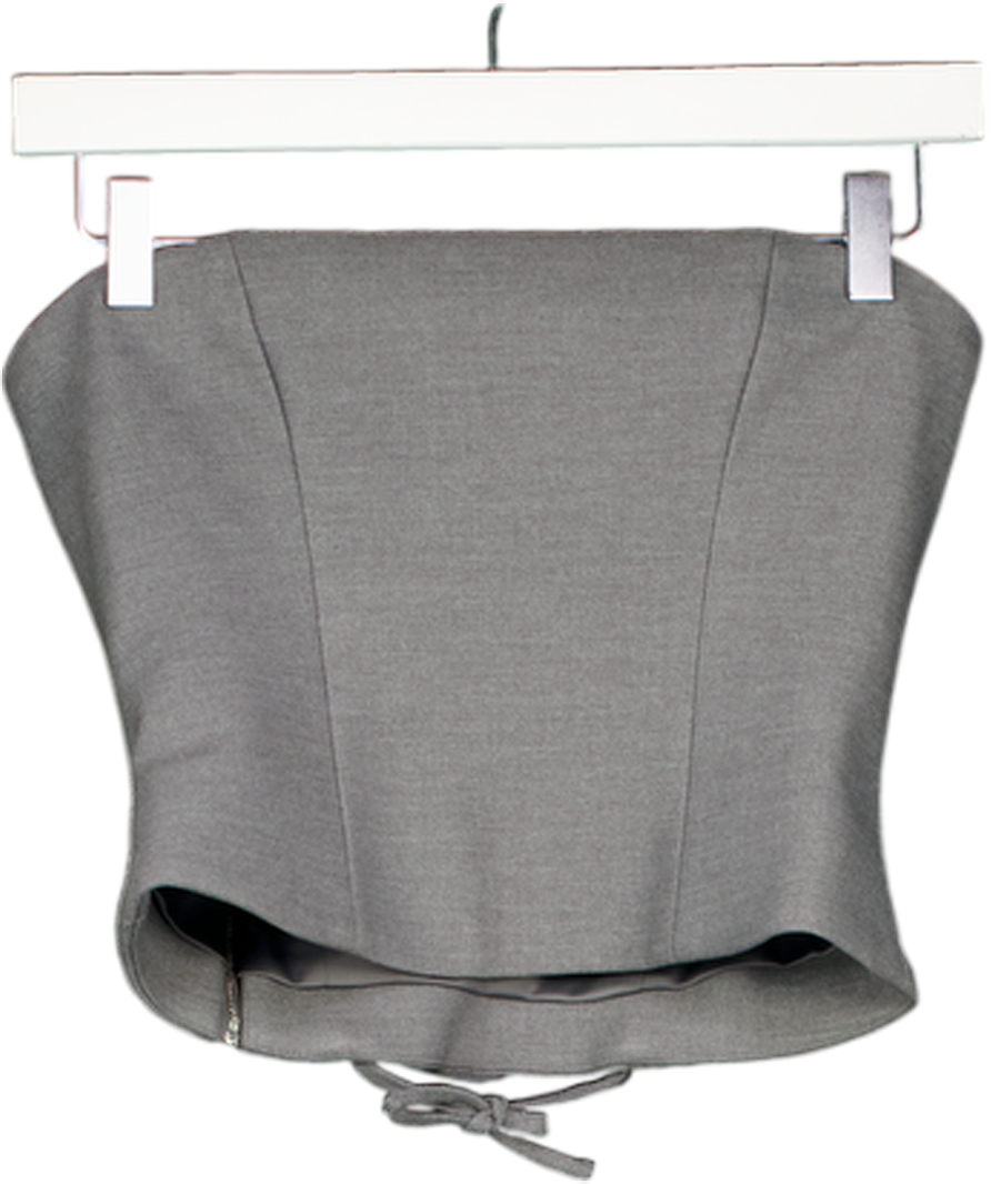 Babyboo Kerry Corset Top - Grey Marl UK S