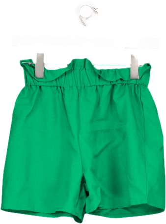 storets Green Frill Detail Shorts UK M
