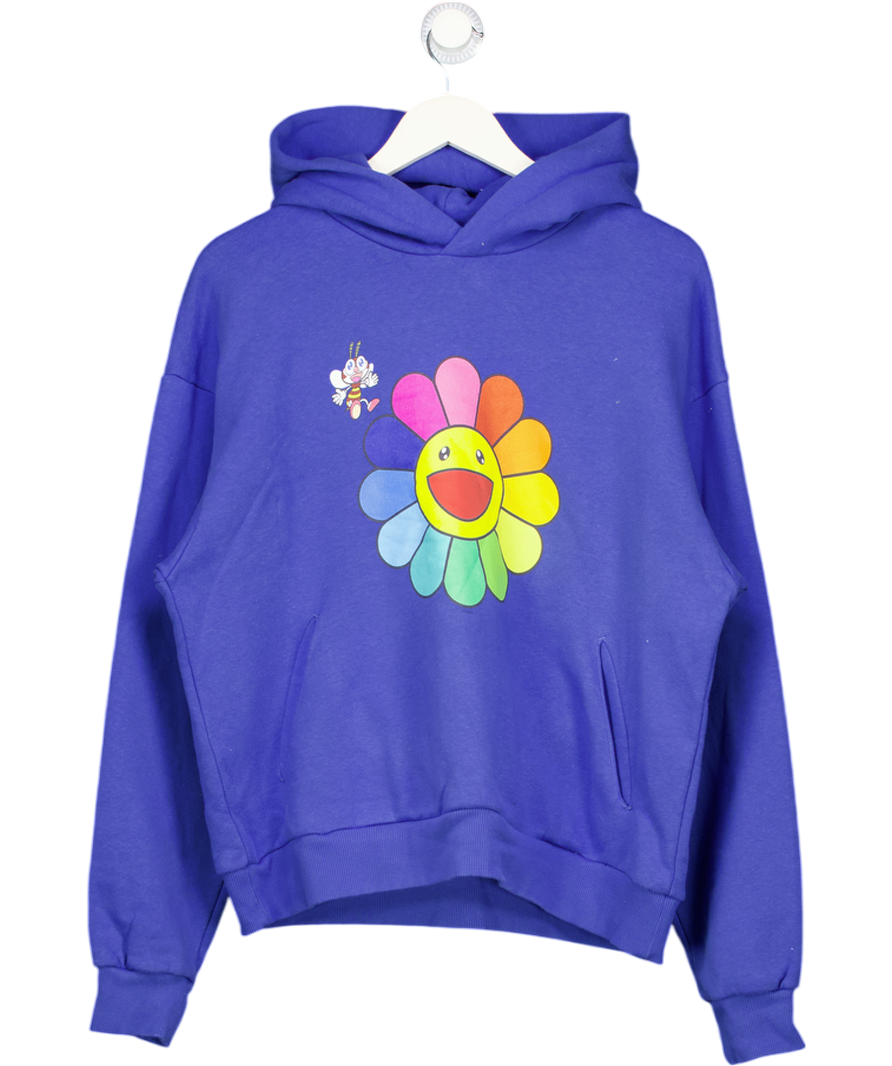 PANGAIA Blue Takashi Bee Hoodie UK S