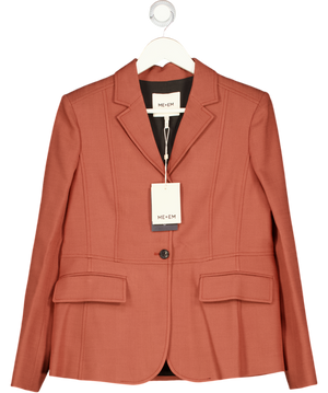 ME + EM Rosewood Pink Slim Contour Blazer UK 12