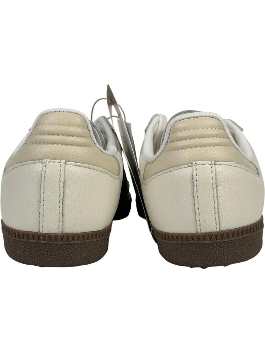 ADIDAS Beige Samba OG Retro Trainers UK 3