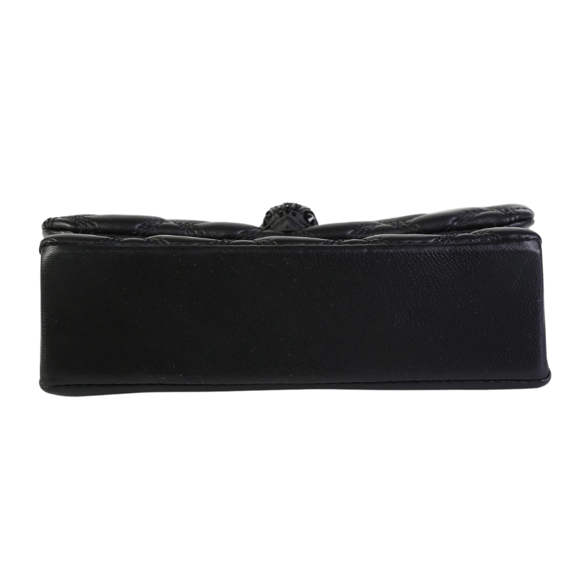 Kurt Geiger Black Mini Kensington Drench Bag One Size