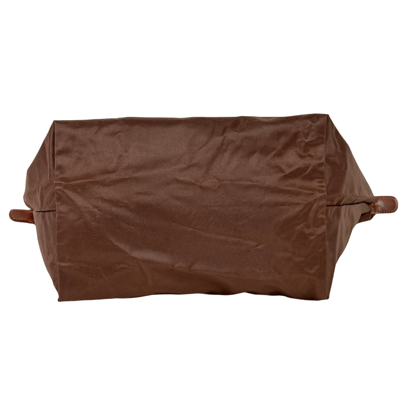 Longchamp Brown Medium Le Pliage Nylon Handbag