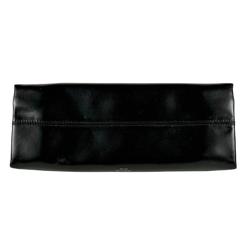VERAFIED Black Éclair Clutch Bag