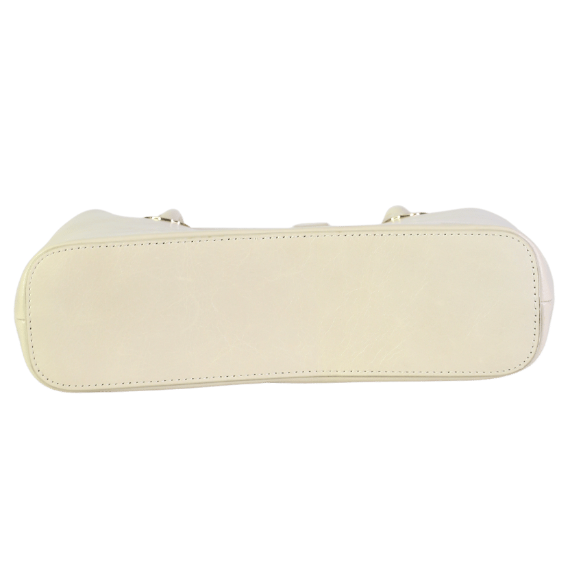 Osoi Cream Circle Brot Handbag