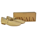 VIVAIA Sustainable Washable Beige Square-toe Mary Jane Flats UK 5.5 EU 38.5 👠