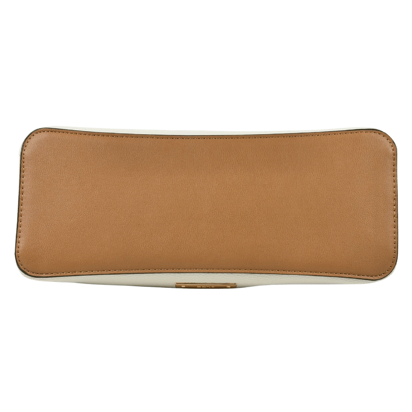 ALDO Cream / Tan / Gold Sloana  Top Handle Bag With 2 Shoulder Straps