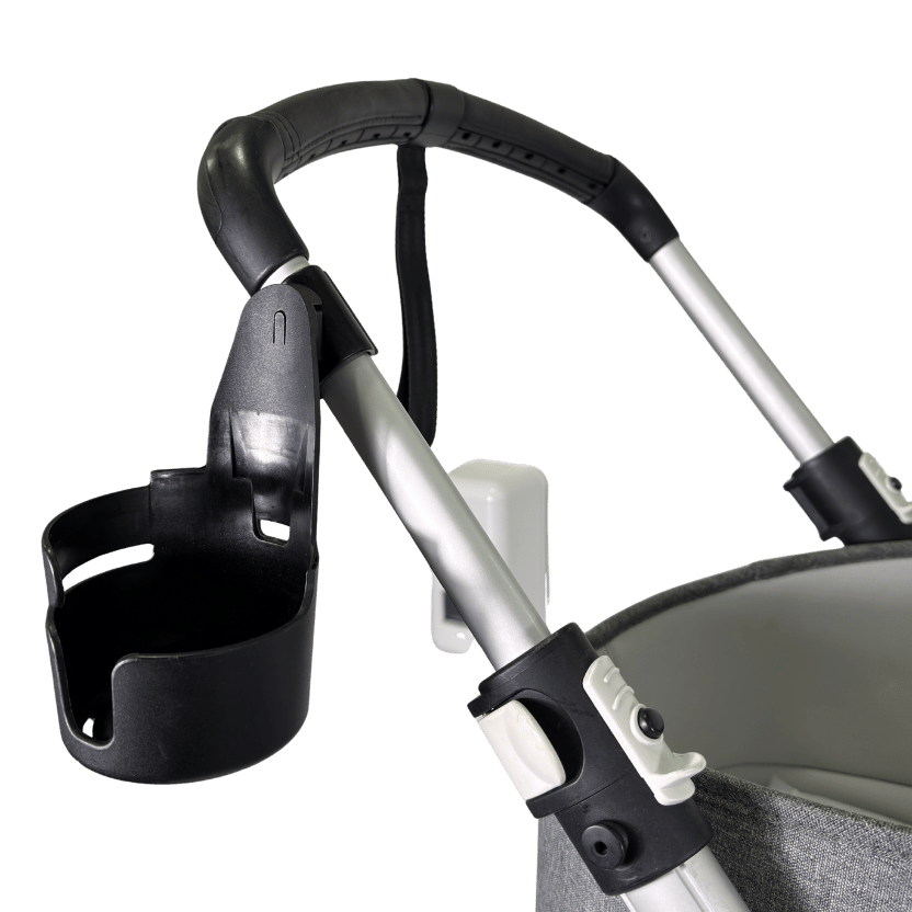 Bugaboo Grey Bee 6 Carrycot / frame and raincover