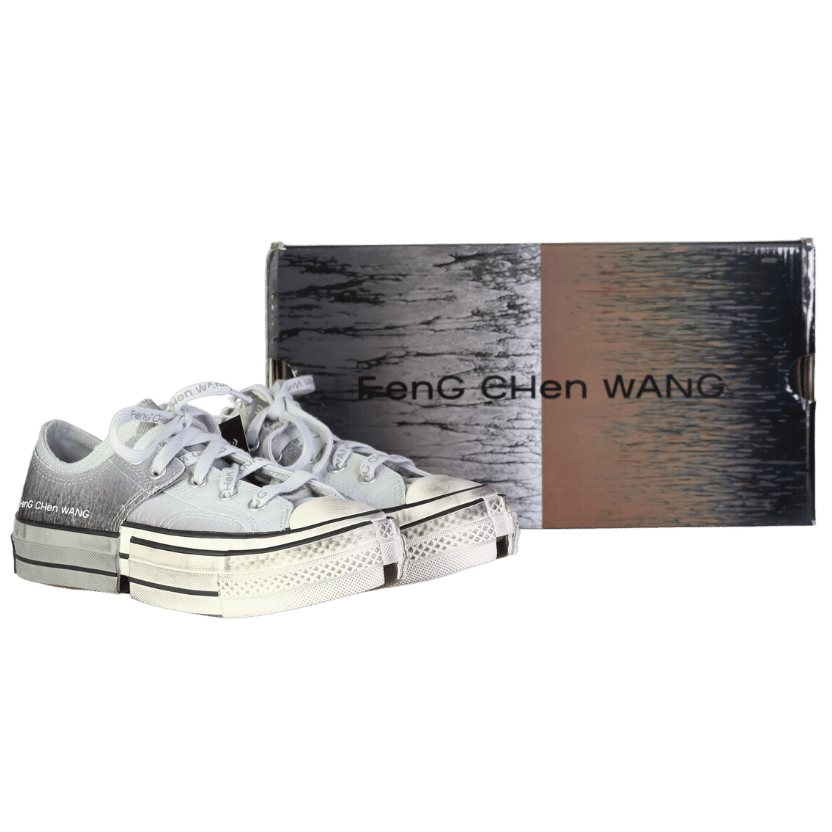 Converse Grey X Feng Chen Wang 2-in-1 Chuck 70 Sneakers UK 4 EU 37 👠