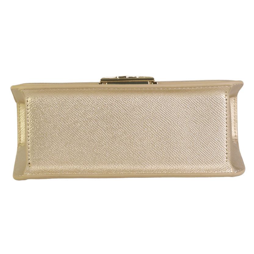 BENNETTON Metallic Gold Shoulder Bag