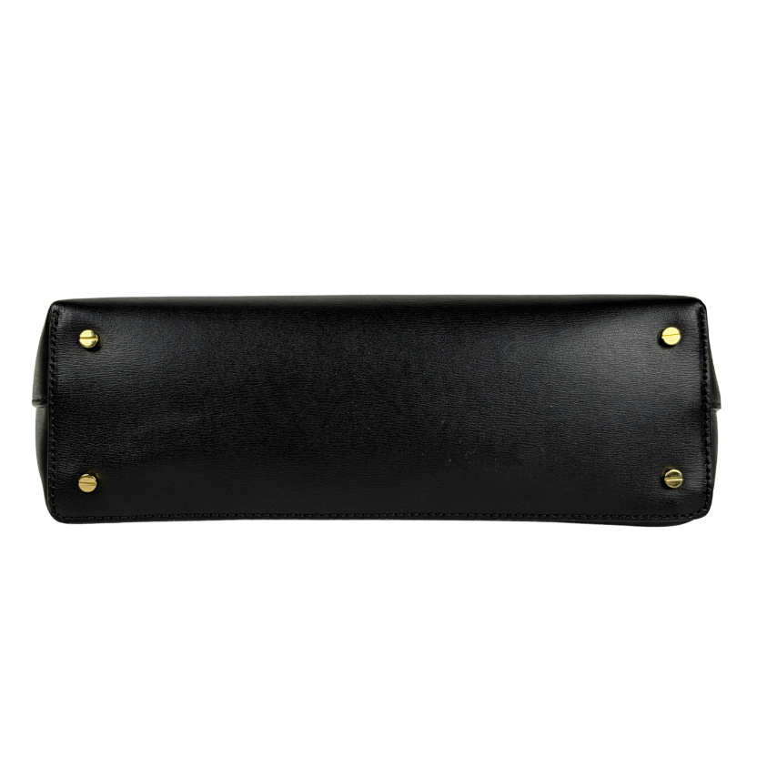 Totême Black T-lock Top Handle Bag One Size